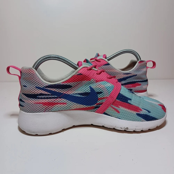 Nike Roshe One Flight Weight GS Blue/Pink 705486-401 Women Size 8.5 (283 Box 32) - Picture 4 of 9